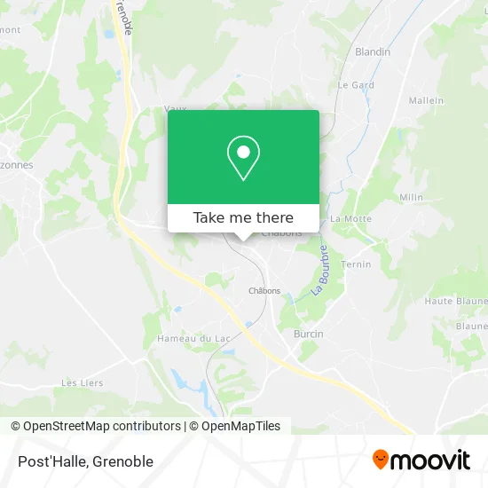 Post'Halle map