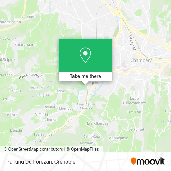 Parking Du Forézan map