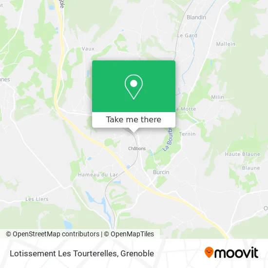 Lotissement Les Tourterelles map