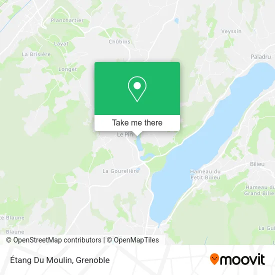 Étang Du Moulin map