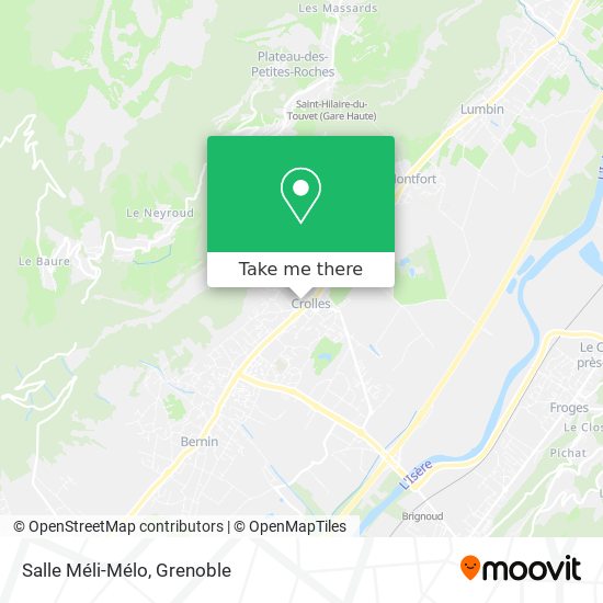 Salle Méli-Mélo map