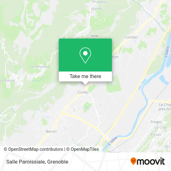 Salle Paroissiale map