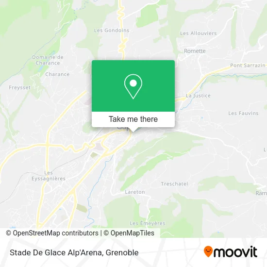 Stade De Glace Alp'Arena map