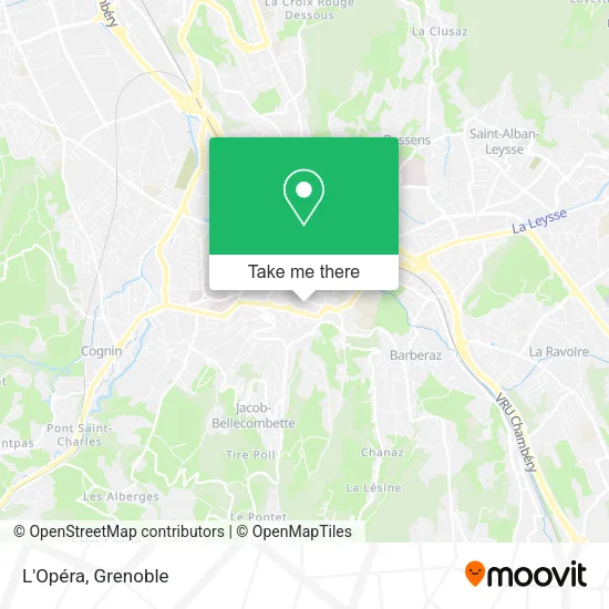 L'Opéra map