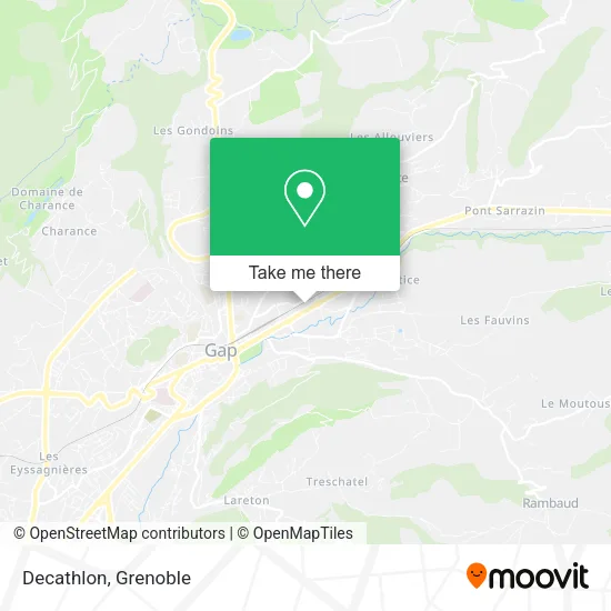 Decathlon map
