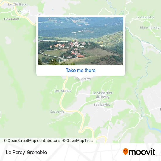 Le Percy map