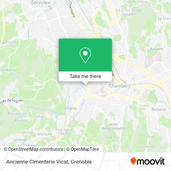 Ancienne Cimenterie Vicat map