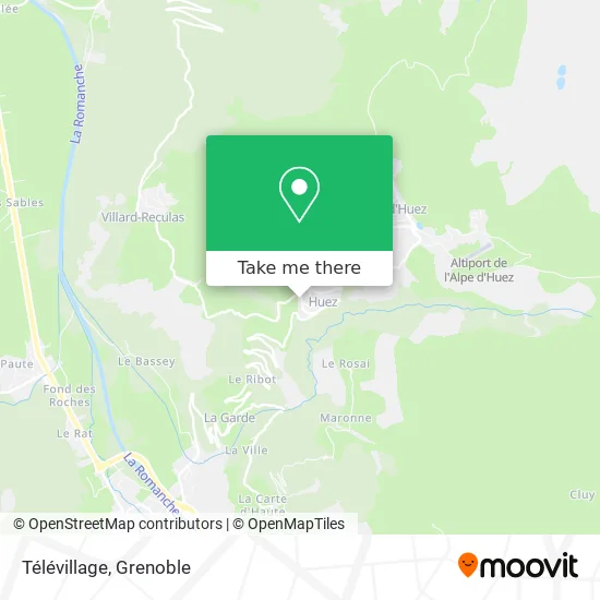 Télévillage map
