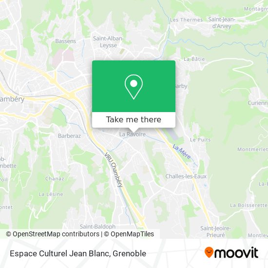 Espace Culturel Jean Blanc map