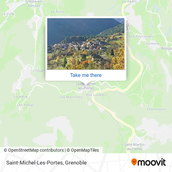 Saint-Michel-Les-Portes map