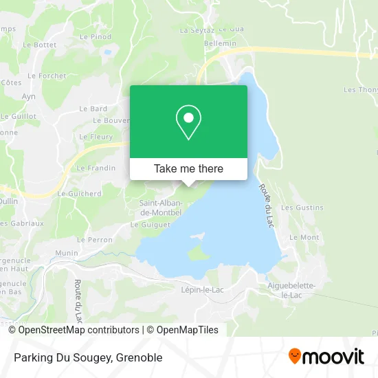 Parking Du Sougey map