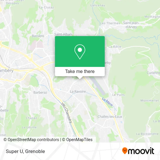 Super U map