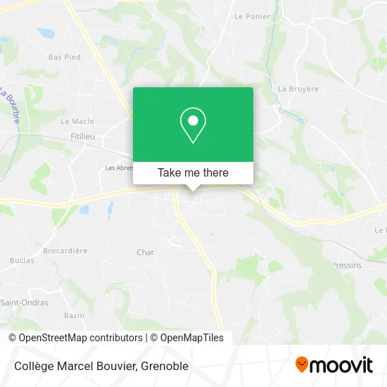 Collège Marcel Bouvier map