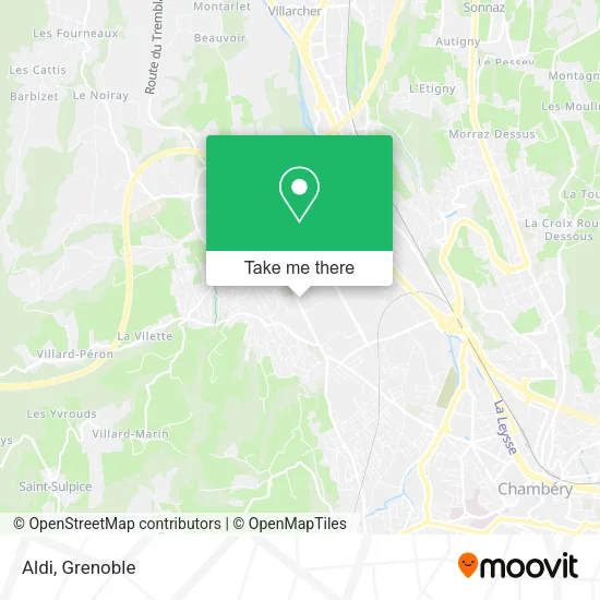 Aldi map
