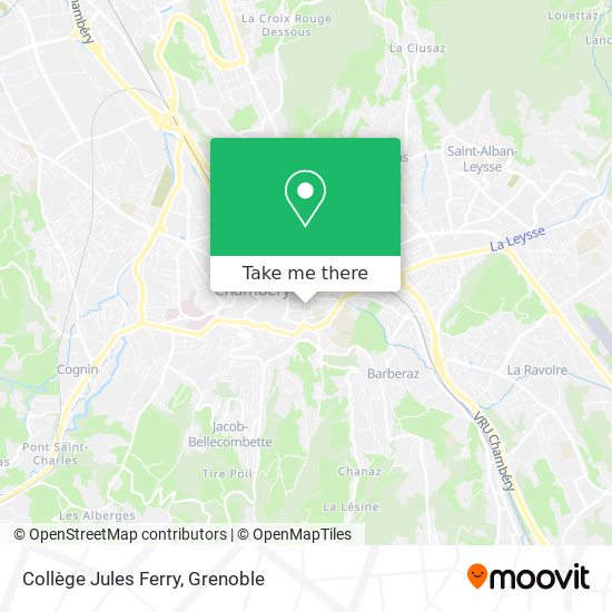 Collège Jules Ferry map
