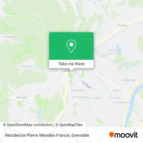 Résidence Pierre Mendès-France map