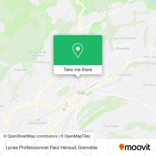 Lycée Professionnel Paul Héraud map