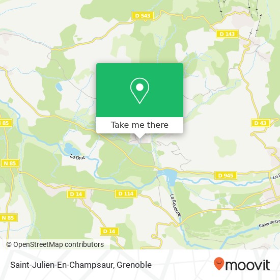 Saint-Julien-En-Champsaur map