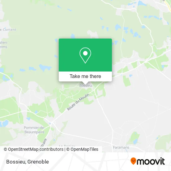 Bossieu map