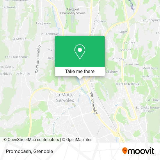 Promocash map