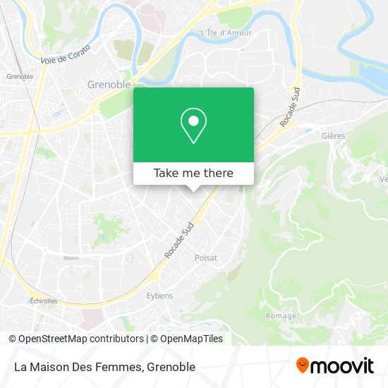 La Maison Des Femmes map