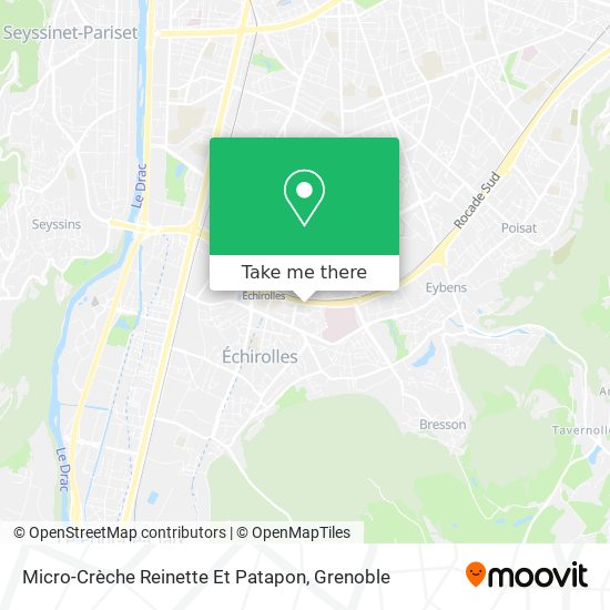 Micro-Crèche Reinette Et Patapon map