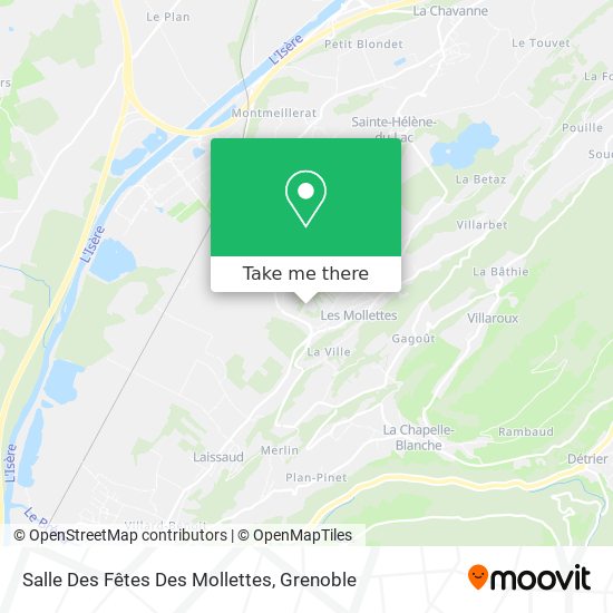 Salle Des Fêtes Des Mollettes map
