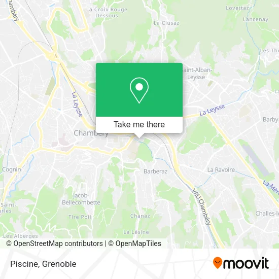 Piscine map