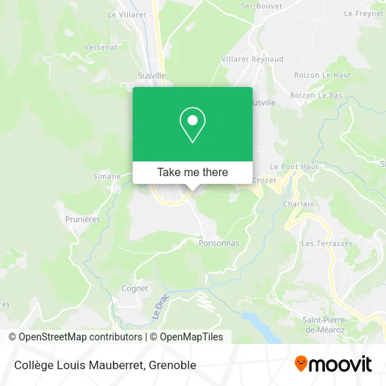 Collège Louis Mauberret map