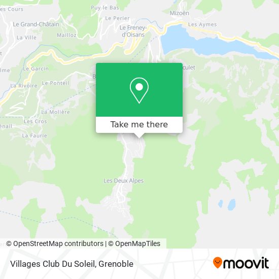 Villages Club Du Soleil map