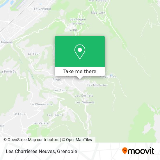 Les Charrières Neuves map