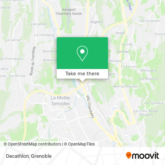 Decathlon map