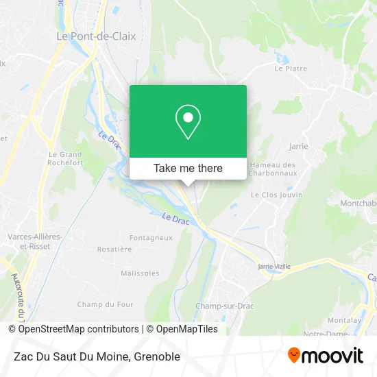 Zac Du Saut Du Moine map