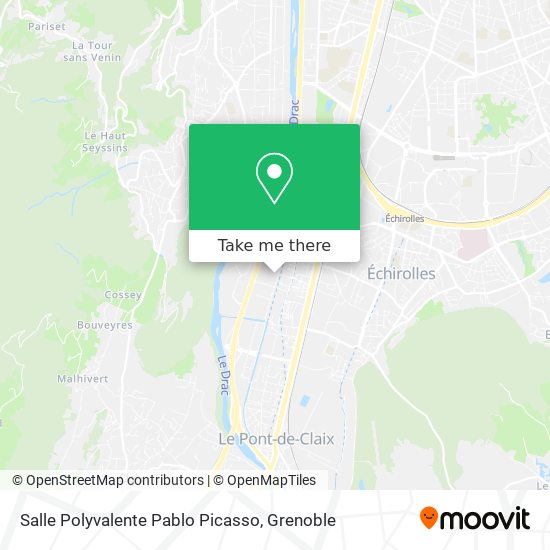 Salle Polyvalente Pablo Picasso map