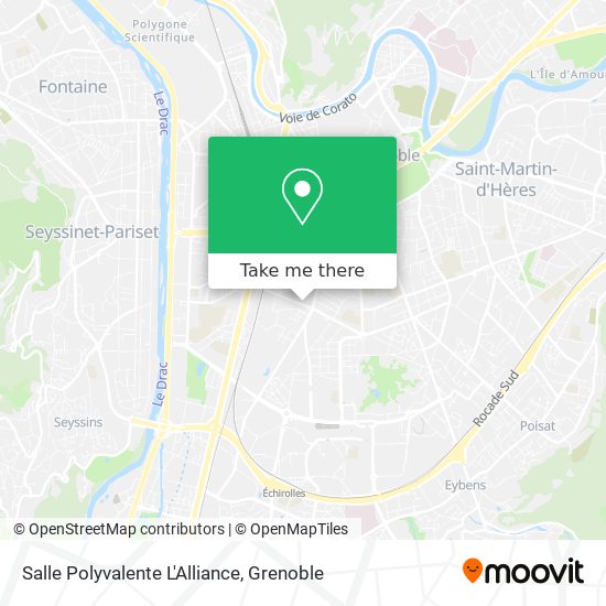 Salle Polyvalente L'Alliance map