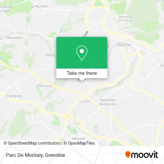 Parc De Montaly map