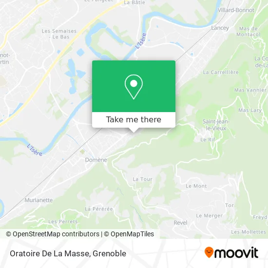 Oratoire De La Masse map