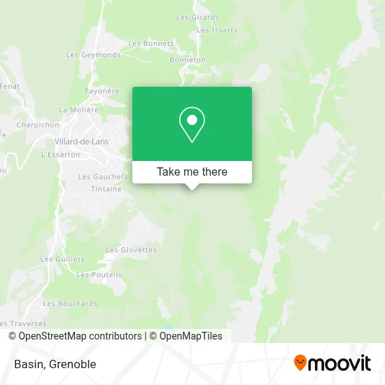 Bassin map
