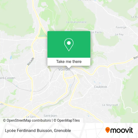 Lycée Ferdinand Buisson map