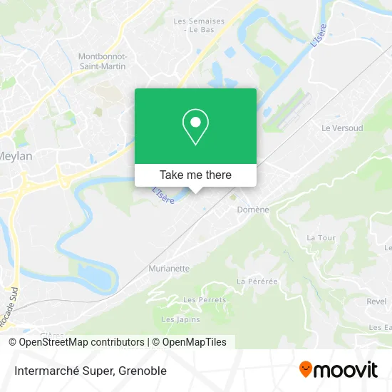 Intermarché Super map