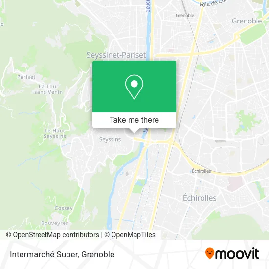 Intermarché Super map