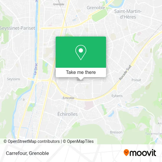 Carrefour map