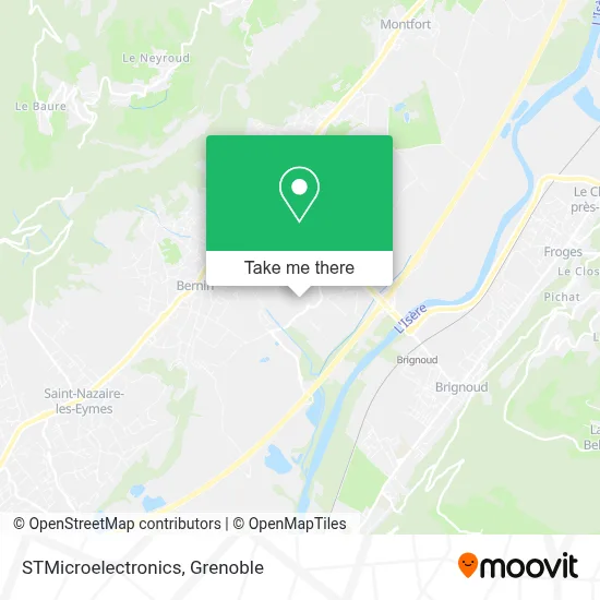 STMicroelectronics map