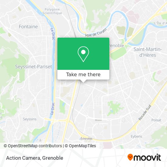 Action Camera map