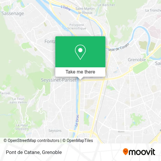Pont de Catane map