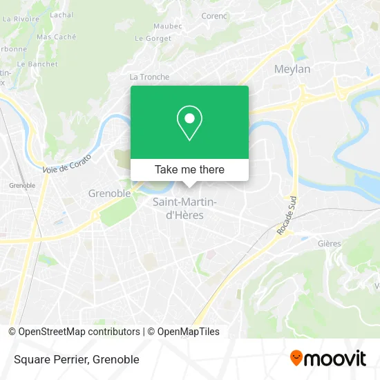 Square Perrier map