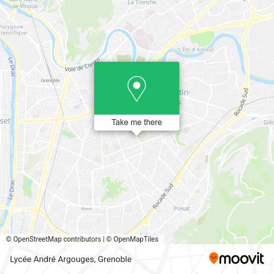 Lycée André Argouges map