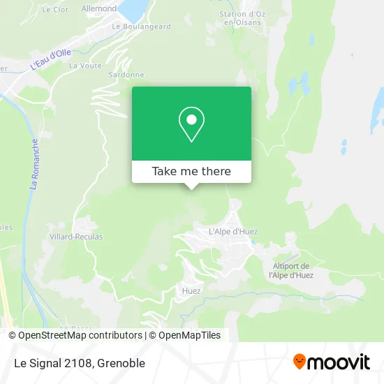 Le Signal 2108 map