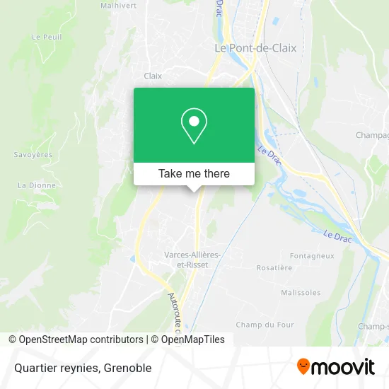 Quartier reynies map