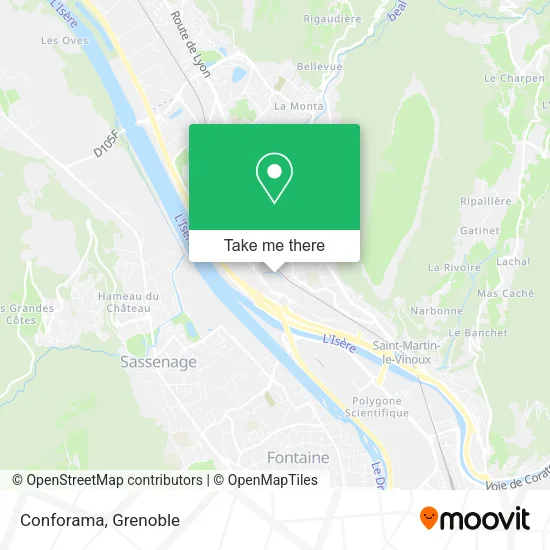 Conforama map